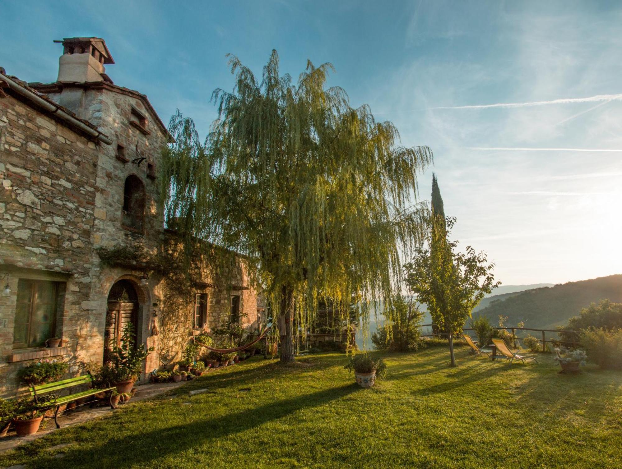 Agriturismo Montecorboli Barberino di Val dʼElsa Exteriör bild